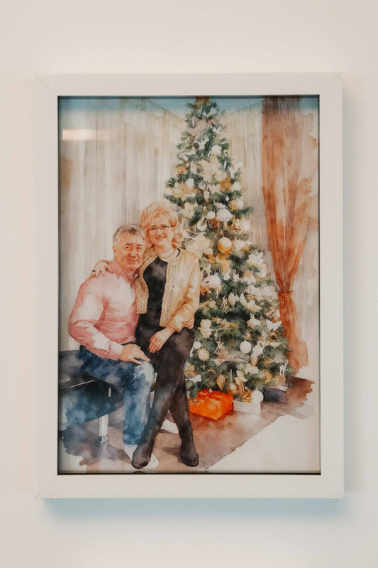 🎄 Christmas Gift Idea: Why a Watercolour Portrait Is the Most Heartfelt Present You Can Give